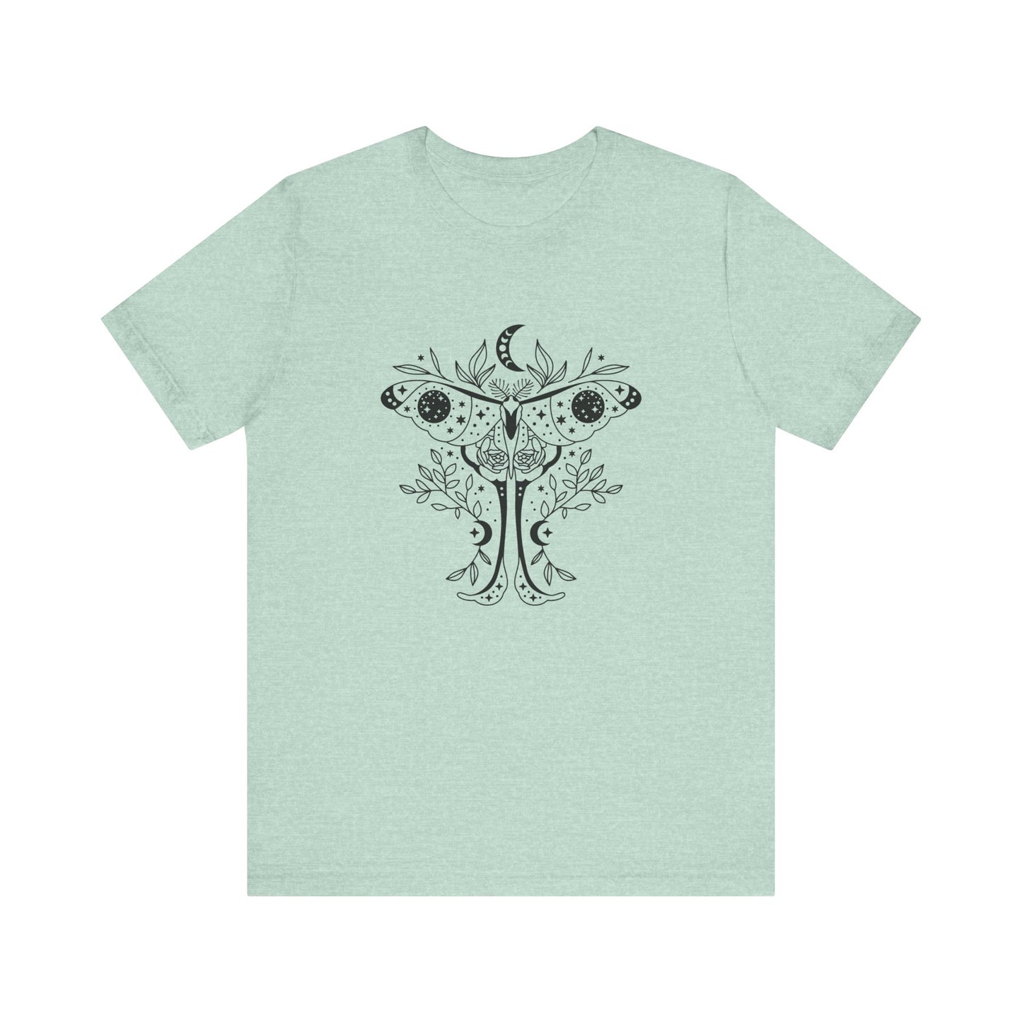 Mystic Moon Moth Short Sleeve Tee