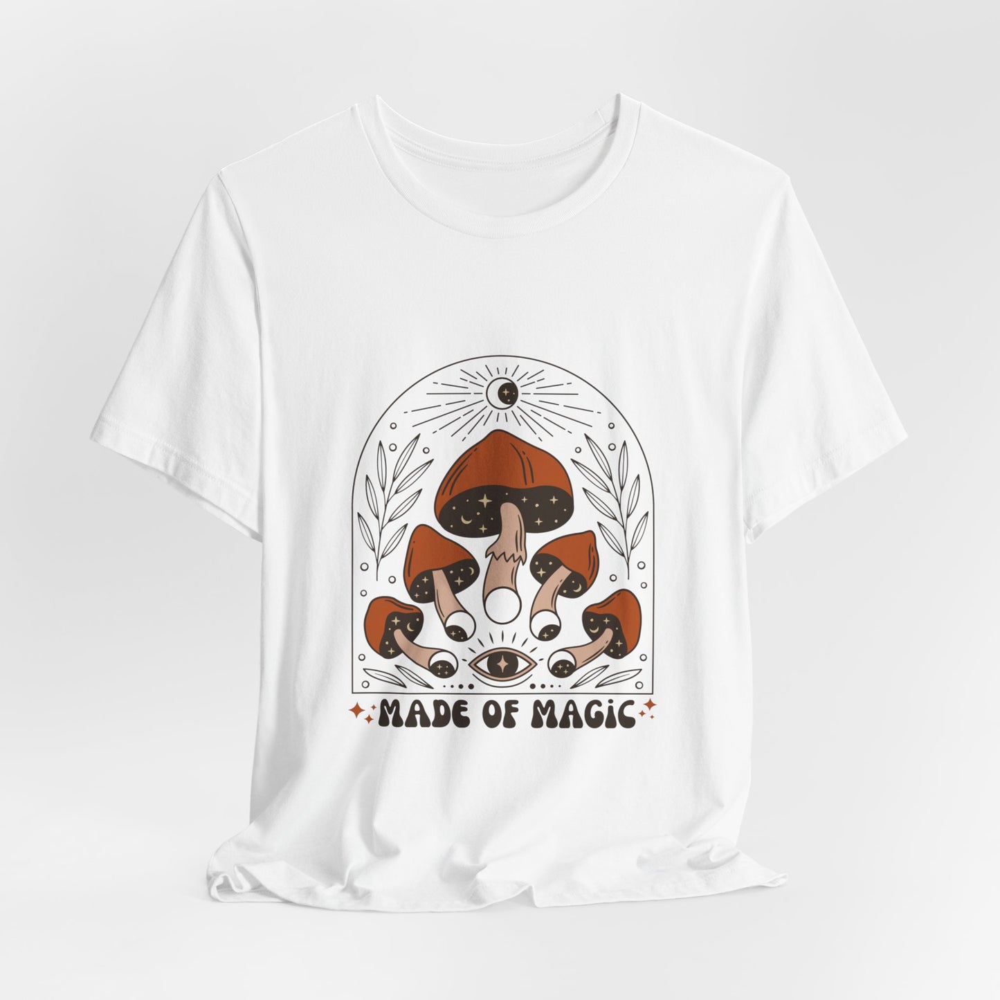 Made of Magic Mushroom Short Sleeve Tee