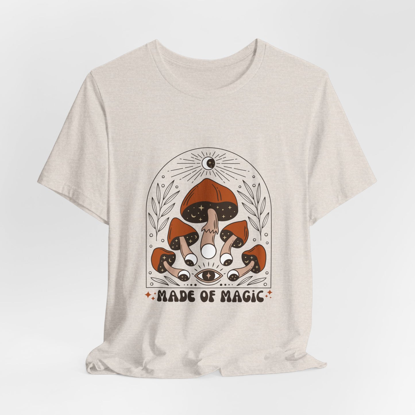 Made of Magic Mushroom Short Sleeve Tee