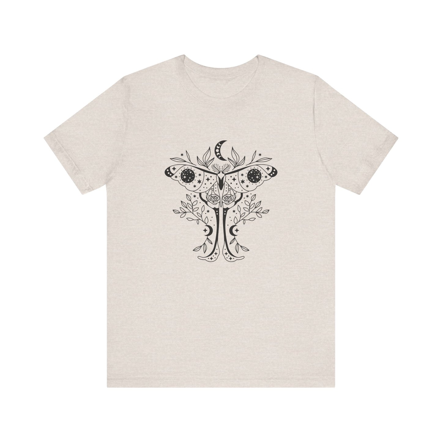 Mystic Moon Moth Short Sleeve Tee