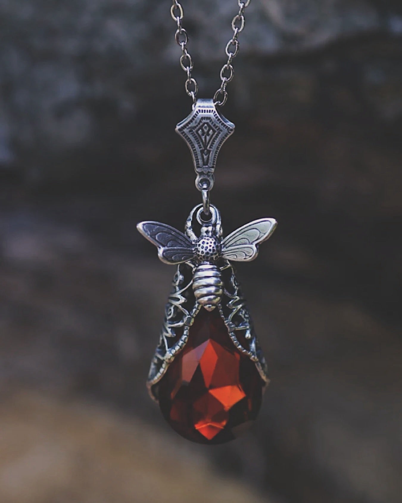 Honey Bee Necklace